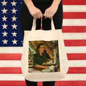  Patriottisch, medisch verpleegster telefonisch Tote Bag