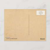 patriottisch meisje en jongen met Amerikaanse vla Briefkaart (Achterkant)