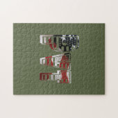 Patriottisch militair uniek ongelooflijk legpuzzel (Horizontaal)