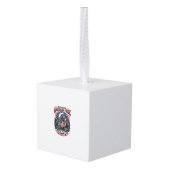 Patriottisch moerasmonster Old Glory Horror Monste Decoratie (Achter hoekig)