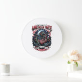 Patriottisch moerasmonster Old Glory Horror Monste Grote Klok (Huis)