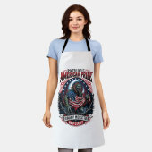 Patriottisch moerasmonster Old Glory Horror Monste Schort (Gedragen)