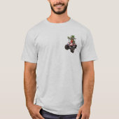 Patriottisch Monster kar golf T-shirt (Voorkant)