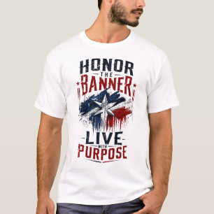Patriottisch Motiverend Grafisch T-shirt