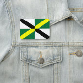 Patriottisch naamplaatje met vlag van Monterey Cit (In situ)