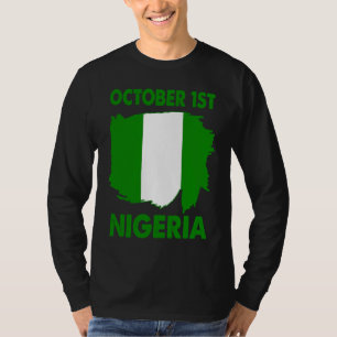 Patriottisch Nigeria trots Onafhankelijkheidsdag 2 T-shirt