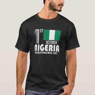 Patriottisch Nigeria trots Onafhankelijkheidsdag 2 T-shirt