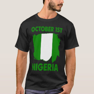 Patriottisch Nigeria trots Onafhankelijkheidsdag 2 T-shirt