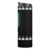 Patriottisch Oekraïne reisbureau Mug, Oekraïense v Thermosbeker (Geroteerd rechts)