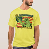Patriottisch-Ondeelbaar-Vrijheid & Rechtvaardighei T-shirt (Voorkant)