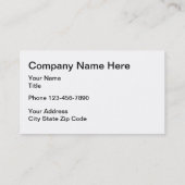 Patriottisch ontwerp met twee zijden van het Visit Visitekaartje (Achterkant)