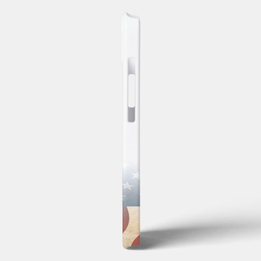 Patriottisch ontwerp van de vlag op 4 juli Case-Mate iPhone case (Achterkant / Links)
