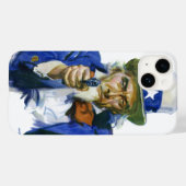 patriottisch oom Sam Magazine Hoesje Art (Achterkant (horizontaal))