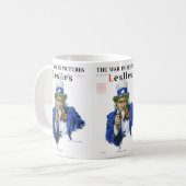  patriottisch oom Sam Magazine Hoesje Art Koffiemok (Voorkant links)