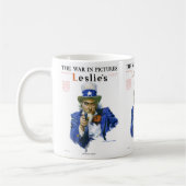  patriottisch oom Sam Magazine Hoesje Art Koffiemok (Links)