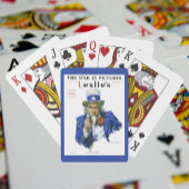  patriottisch oom Sam Magazine Hoesje Art Speelkaarten