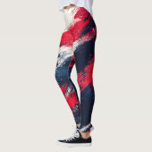 Patriottisch op 4 juli leggings (Links)