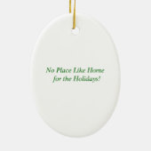 Patriottisch ovaal Amerikaans Ornament (Achterkant)