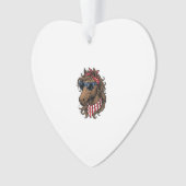 Patriottisch paard hoofd vector shirt ontwerp_1 ornament (voorkant)