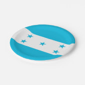 Patriottisch papier bord met vlag van Honduras (Gekanteld)