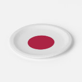 Patriottisch papier bord met vlag van Japan (Gekanteld)