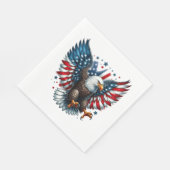 Patriottisch papier Napkins Servet (Hoek)