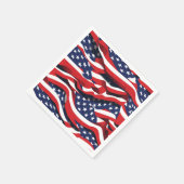 Patriottisch papier Napkins Servet (Hoek)