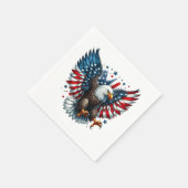 Patriottisch papier Napkins Servet (Hoek)