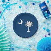 Patriottisch papieren bord met vlag van South Caro (Feest)