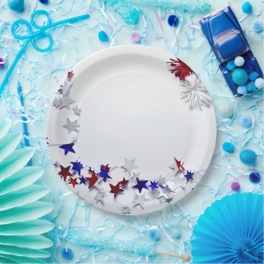 Patriottisch Papieren Bordje (Feest)
