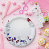 Patriottisch Papieren Bordje (Feest)