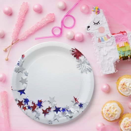 Patriottisch Papieren Bordje (Feest)