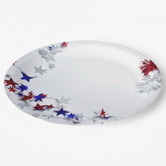 Patriottisch Papieren Bordje (Gekanteld)