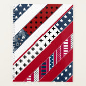 Patriottisch, patchwork planner (Voorkant)