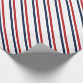 Patriottisch patroon cadeaupapier (Hoek)