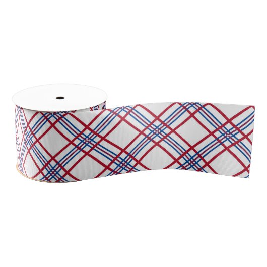 Patriottisch patroon grosgrain lint (Spoel)