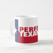 Patriottisch PERFECT TEXAN Koffiemok (Voorkant links)