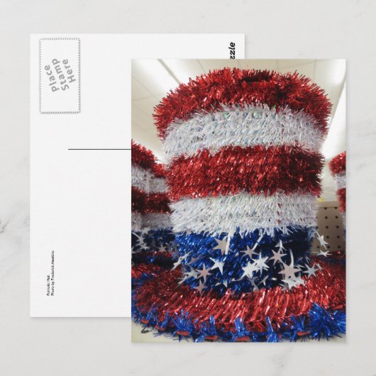 Patriottisch Pet Briefkaart (Voorkant / Achterkant)