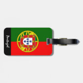 Patriottisch Portugees Bagagelabels (Achterkant horizontaal)