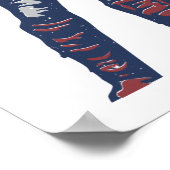 Patriottisch Poster -  Amerikaans (Hoek)