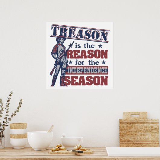 Patriottisch Poster -  Amerikaans (Keuken)