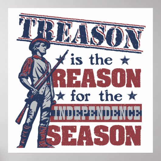 Patriottisch Poster -  Amerikaans (Voorkant)