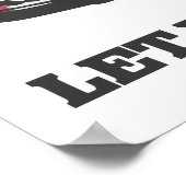 Patriottisch Poster - Amerikaanse Liberty Bell (Hoek)