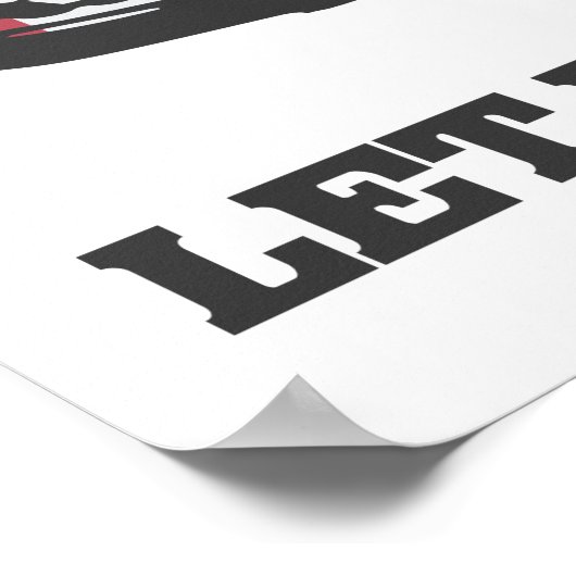  Patriottisch Poster - Amerikaanse Liberty Bell (Hoek)