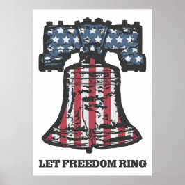  Patriottisch Poster - Amerikaanse Liberty Bell