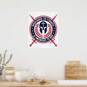  Patriottisch Poster - Gostelowe Flag (Keuken)