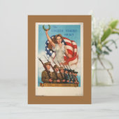 Patriottisch Poster Kaart (Staand voorkant)