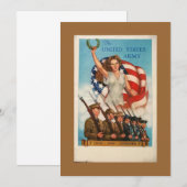 Patriottisch Poster Kaart (Voorkant / Achterkant)