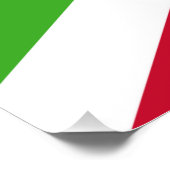 Patriottisch poster met Burundese vlag (Hoek)