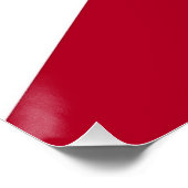 Patriottisch poster met vlag van Alabama, Verenigd (Hoek)